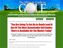 Tablet Screenshot of golfproacademy.com